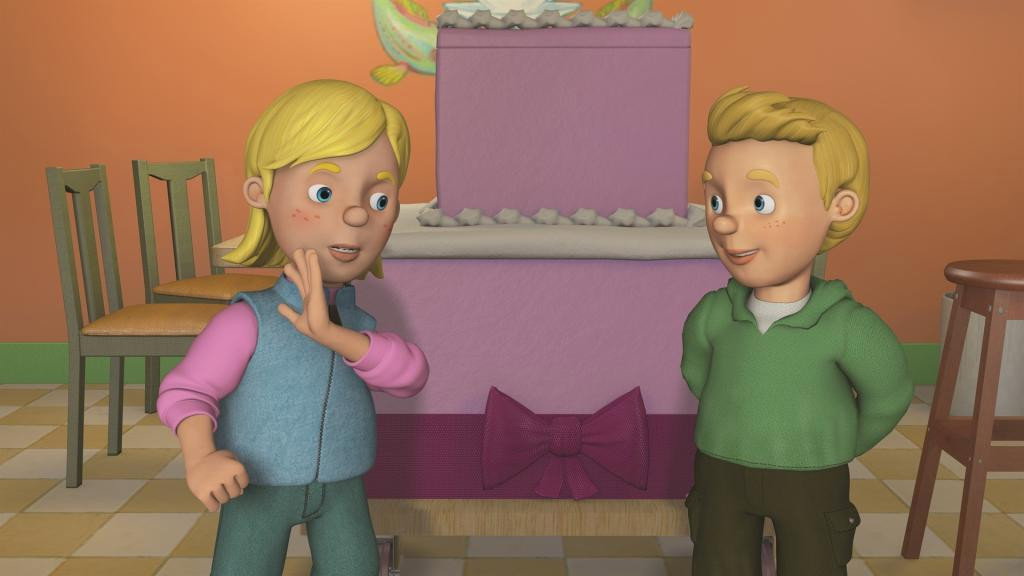 A still from Bronwyn's Millionth Customer