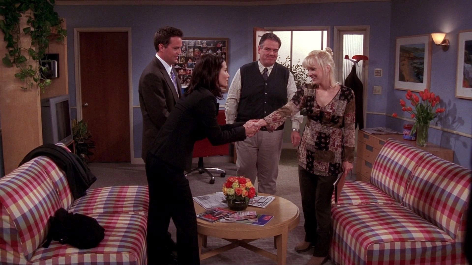 A still from The One with the Birth Mother