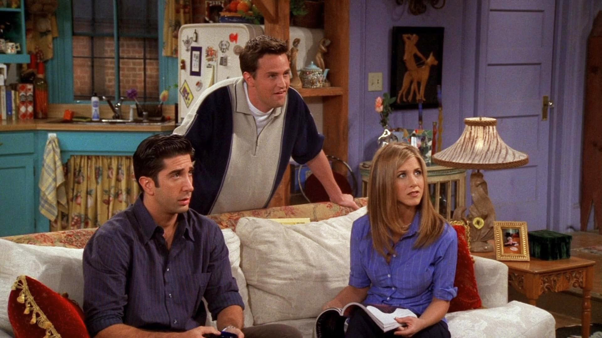 A still from The One with the Dirty Girl