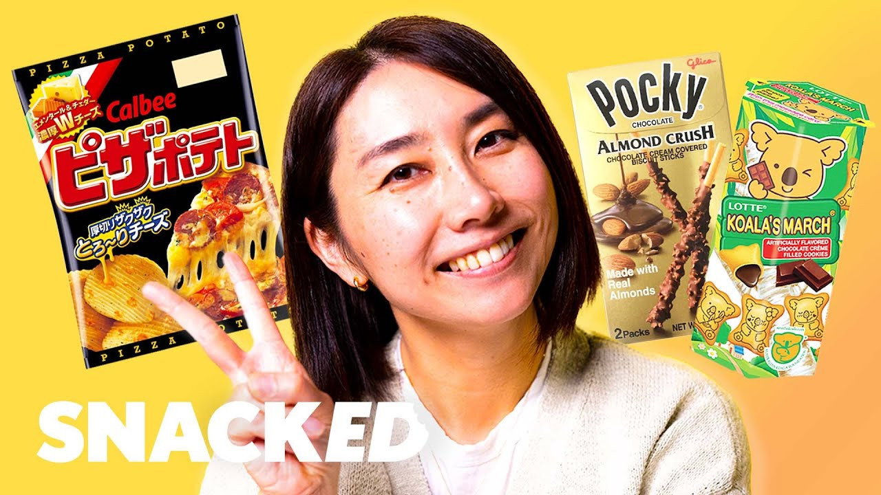A still from Rie McClenny Breaks Down Her Favorite Japanese Snacks