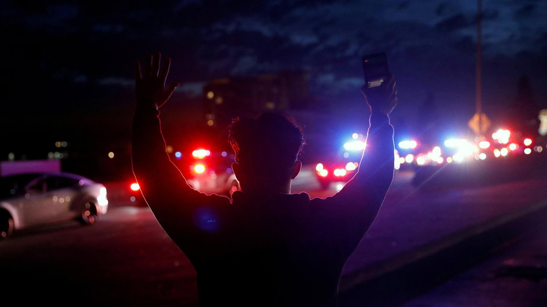 A still from Policing the Police 2020