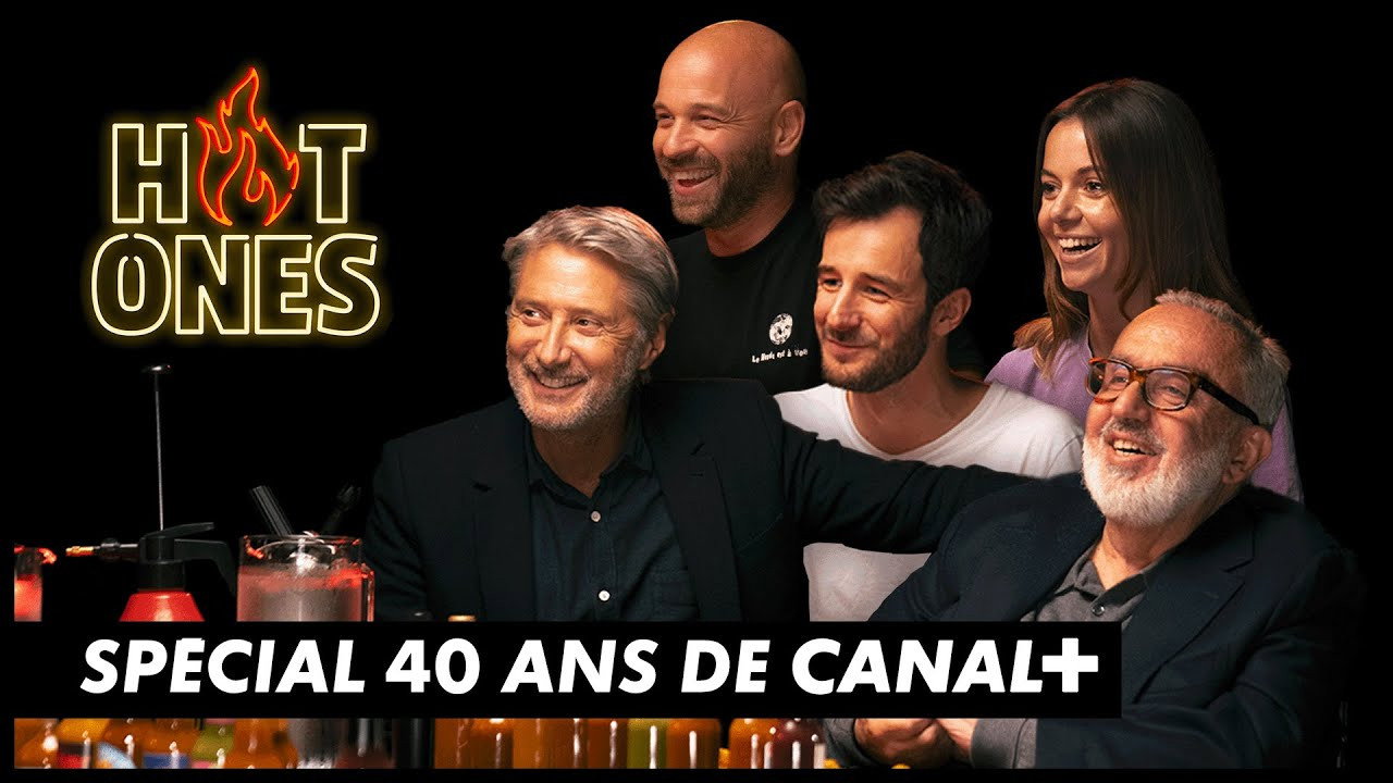 A still from Canal + 40th anniversary special