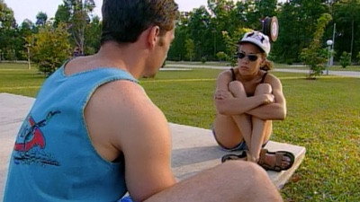 A still from Aliens Abduct Road Rulers!
