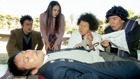 A still from Six Graves Village: Routed warrior's riddle