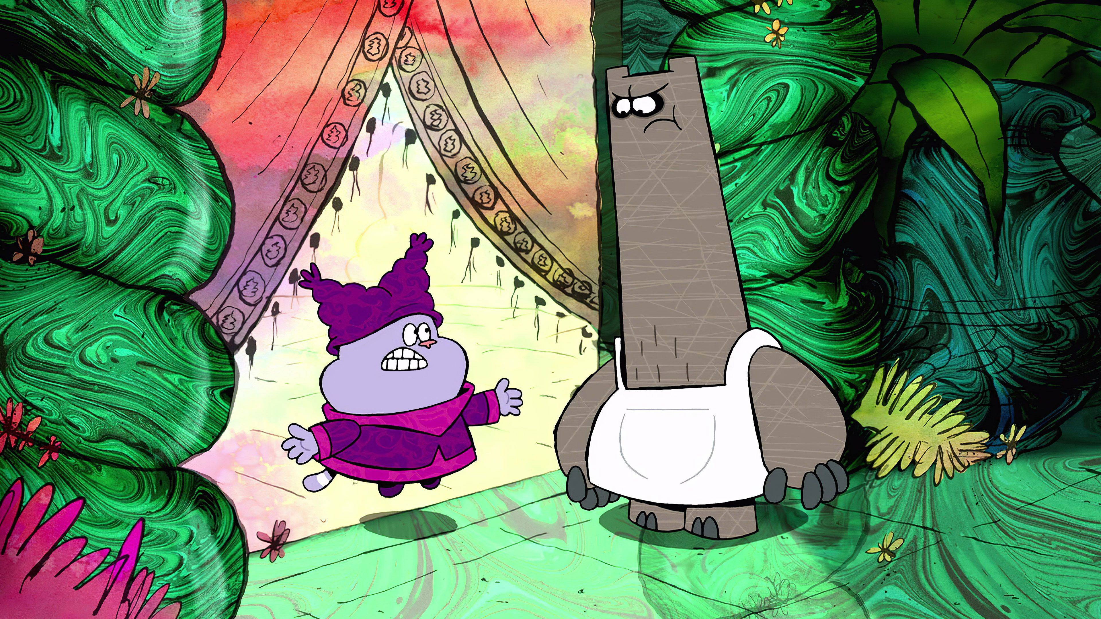 A still from Shnitzel Makes a Deposit