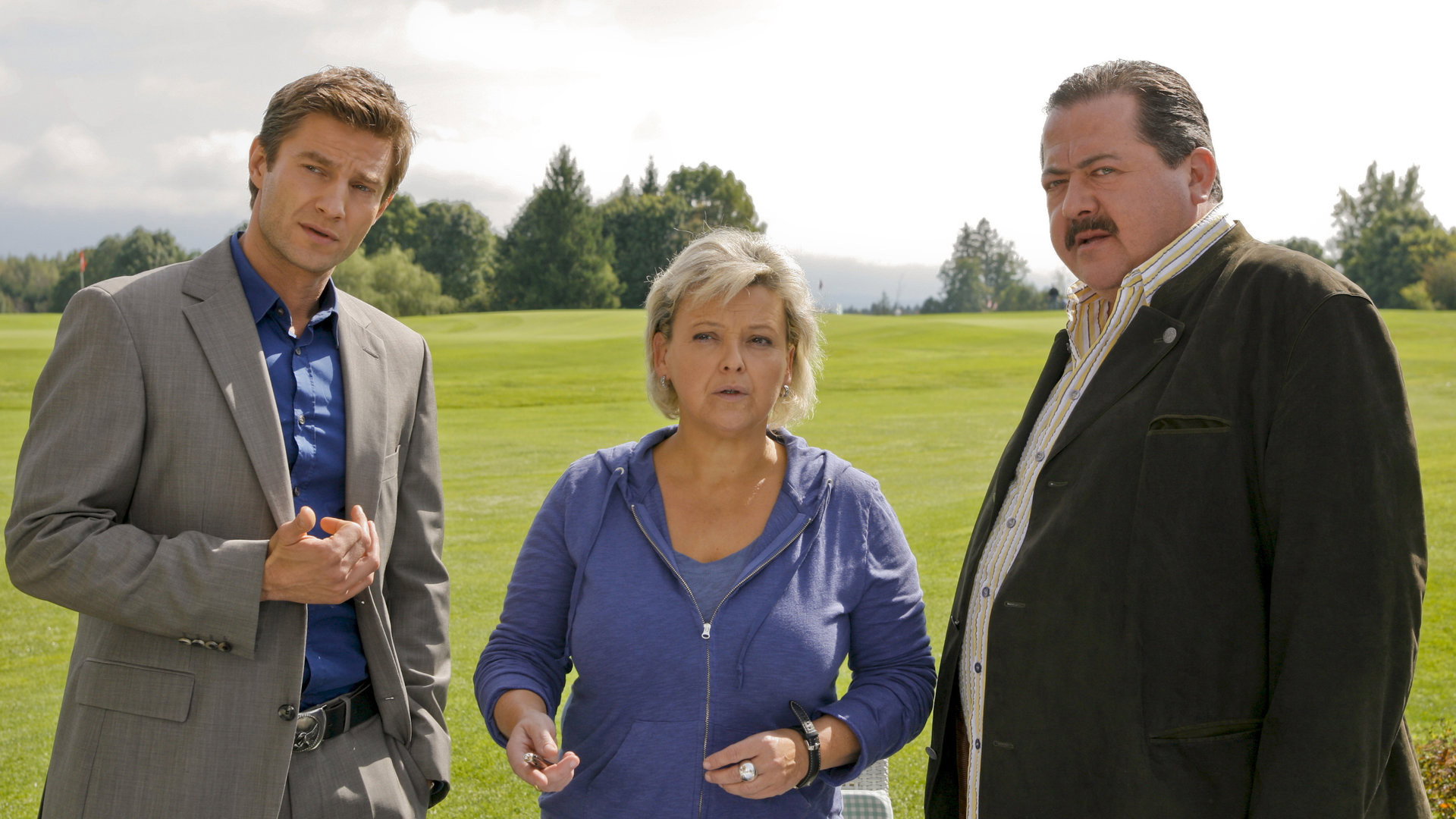 A still from Tod auf dem Golfplatz