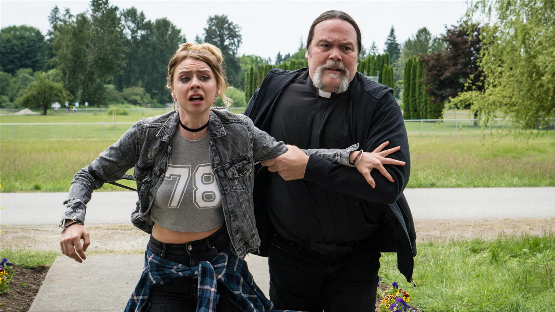 A still from Whistle Past the Graveyard