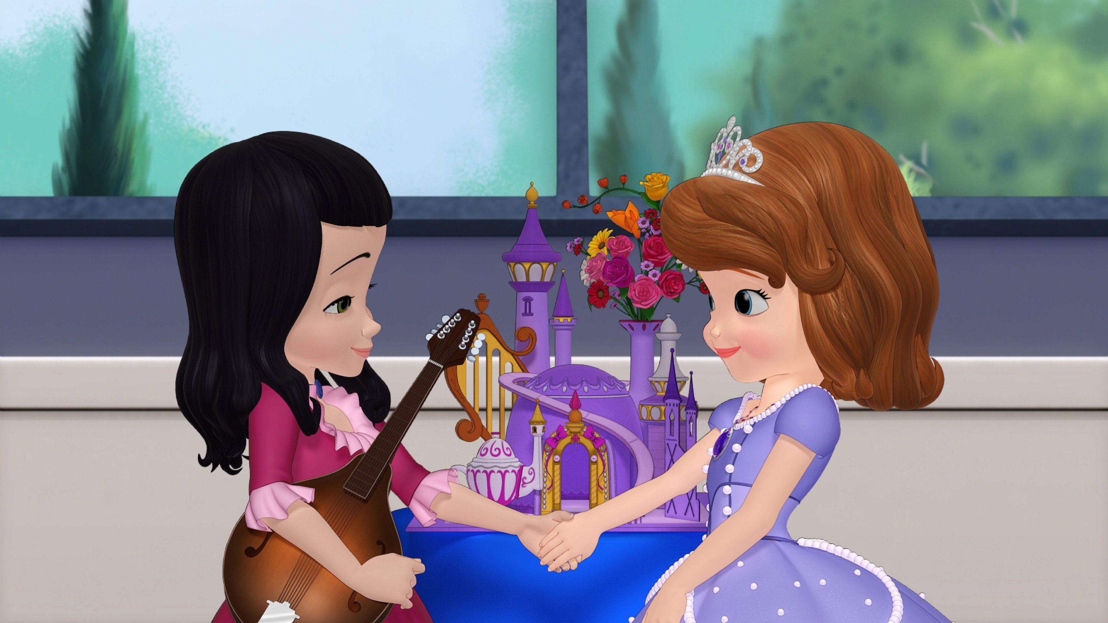 A still from The Shy Princess