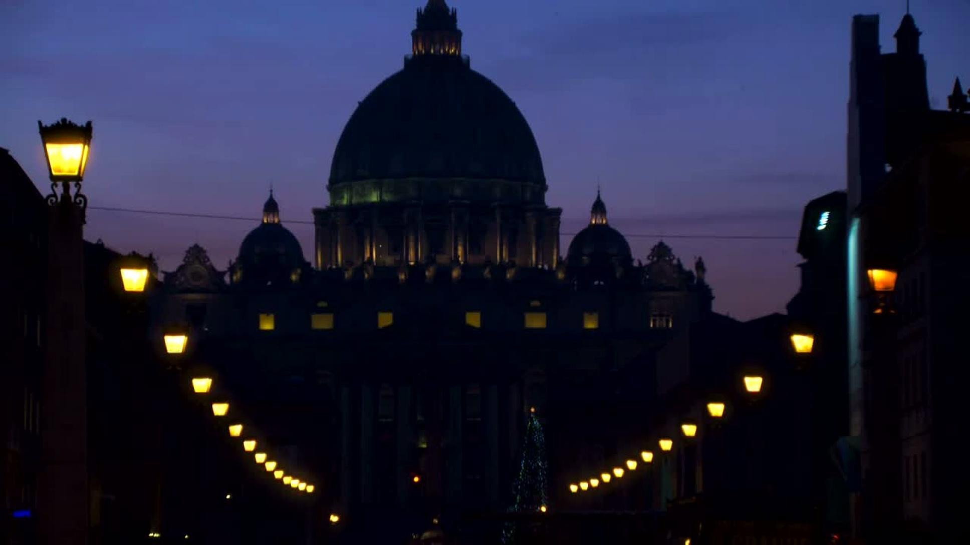 A still from Secrets of the Vatican