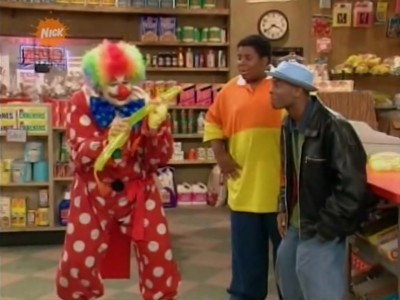 A still from Clowning Around