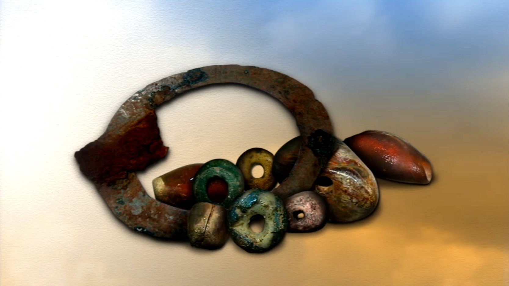 A still from An Anglo-Saxon Cemetery - Normanton, Lincolnshire