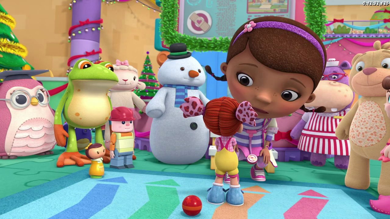 A still from The Doc McStuffins Christmas Special