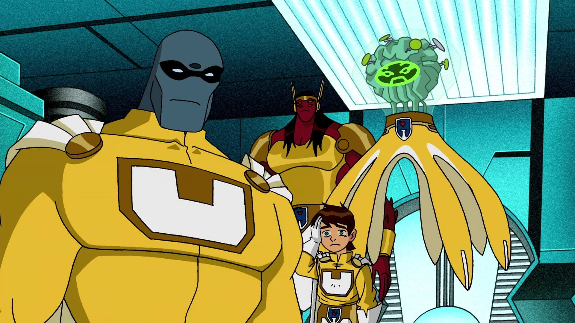 A still from The Galactic Enforcers
