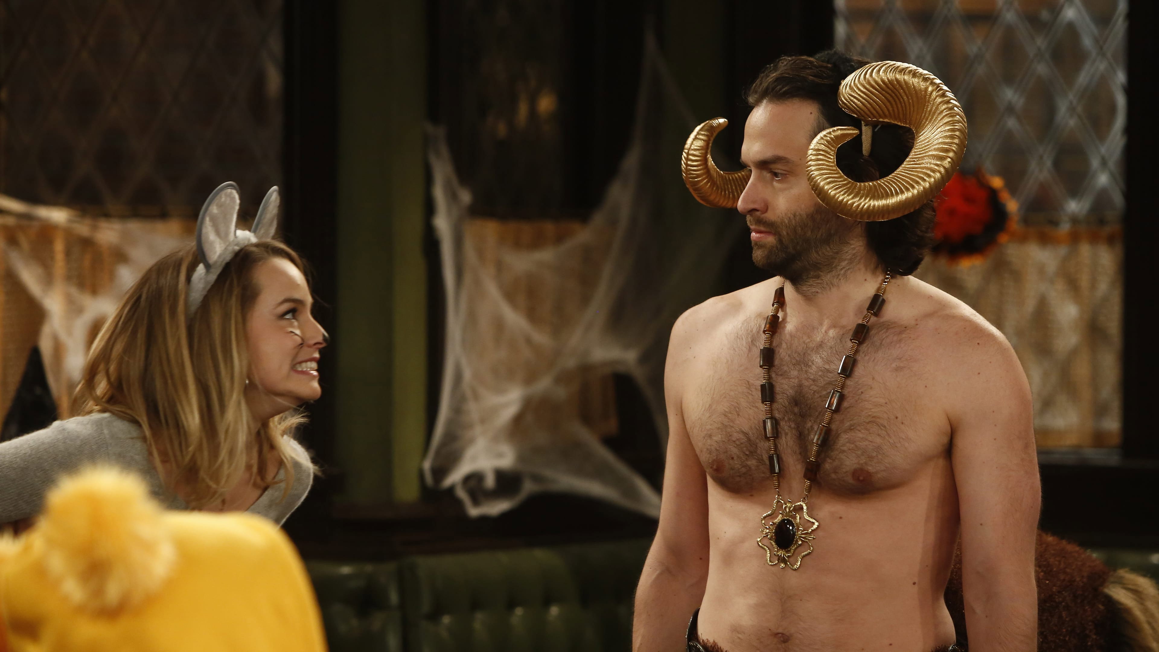 A still from Halloween Walks Into a Bar