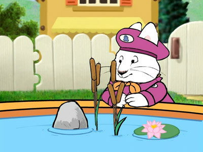 A still from Ruby's Bird Bath