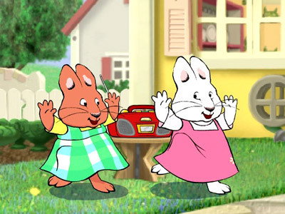 A still from Ruby's Hippity Hop Dance