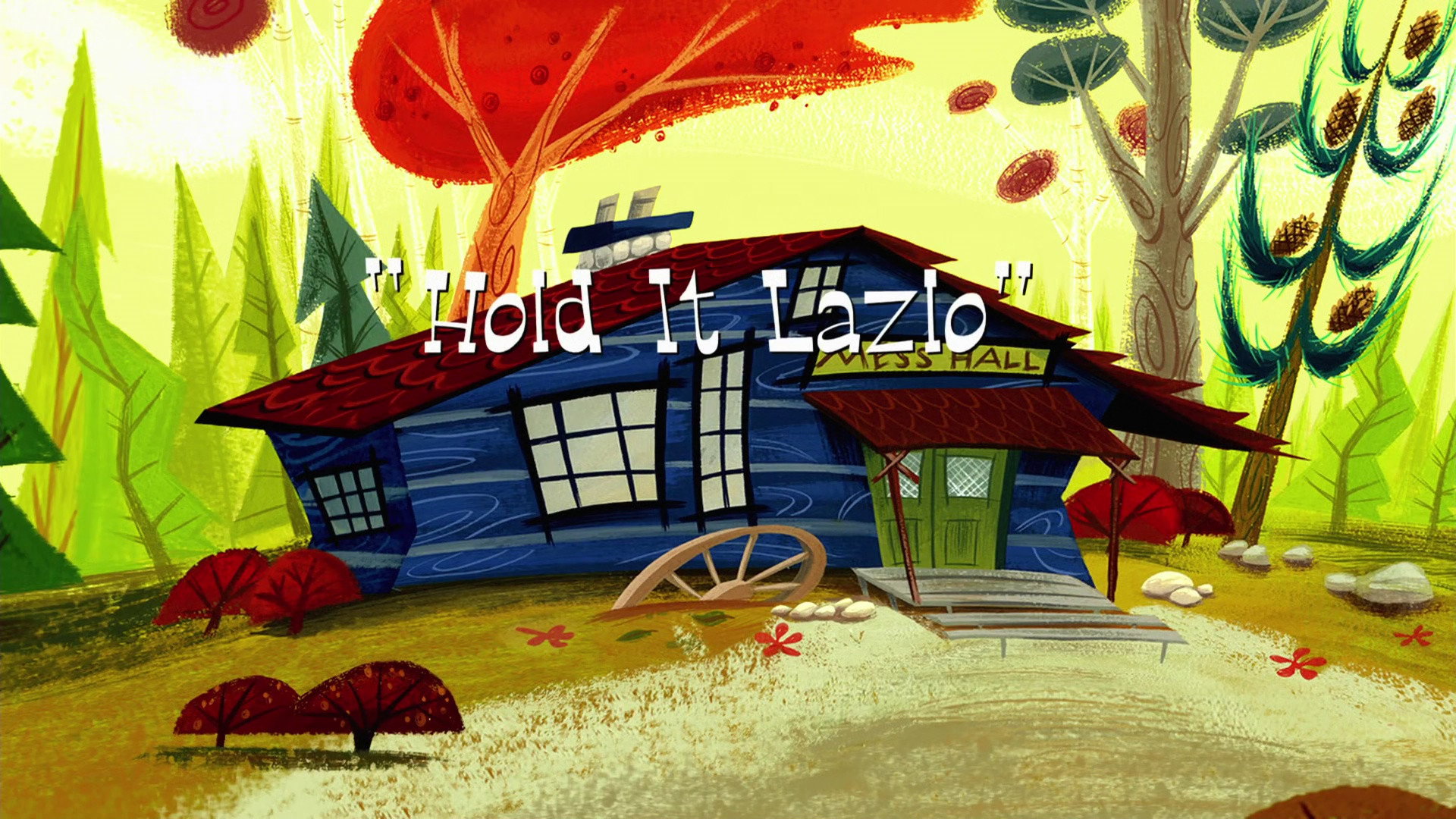 A still from Hold It Lazlo