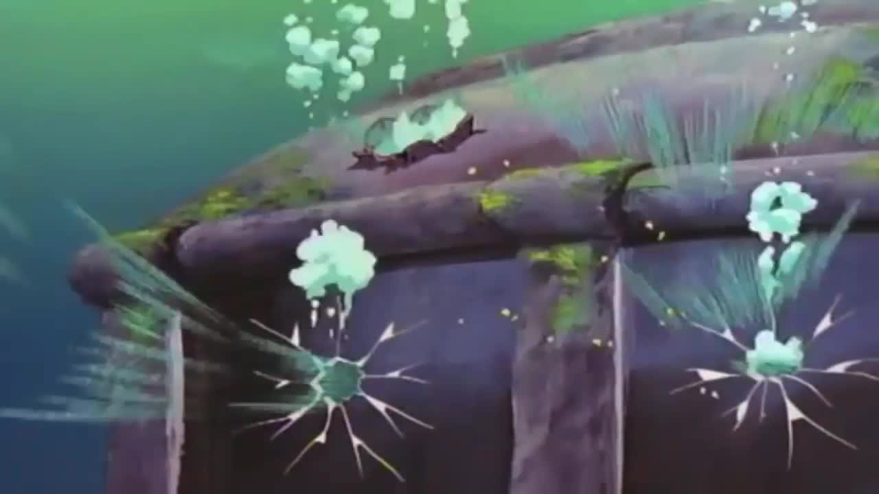 A still from 20,000 Leaks Under The Sea