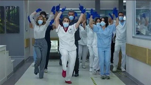 A still from Blue Dog