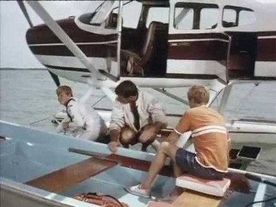 A still from An Errand for Flipper