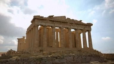 A still from Secrets of the Parthenon