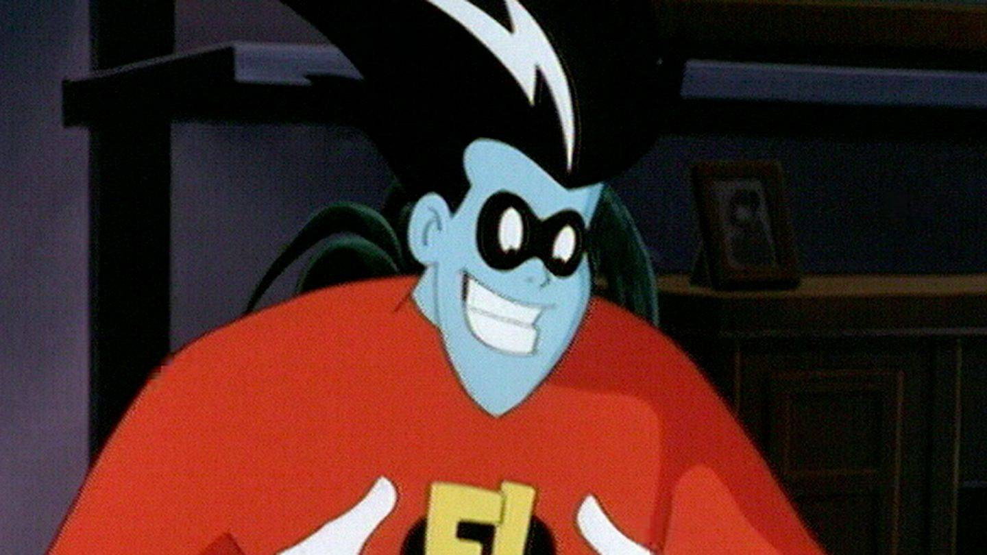 A still from The Freakazoid