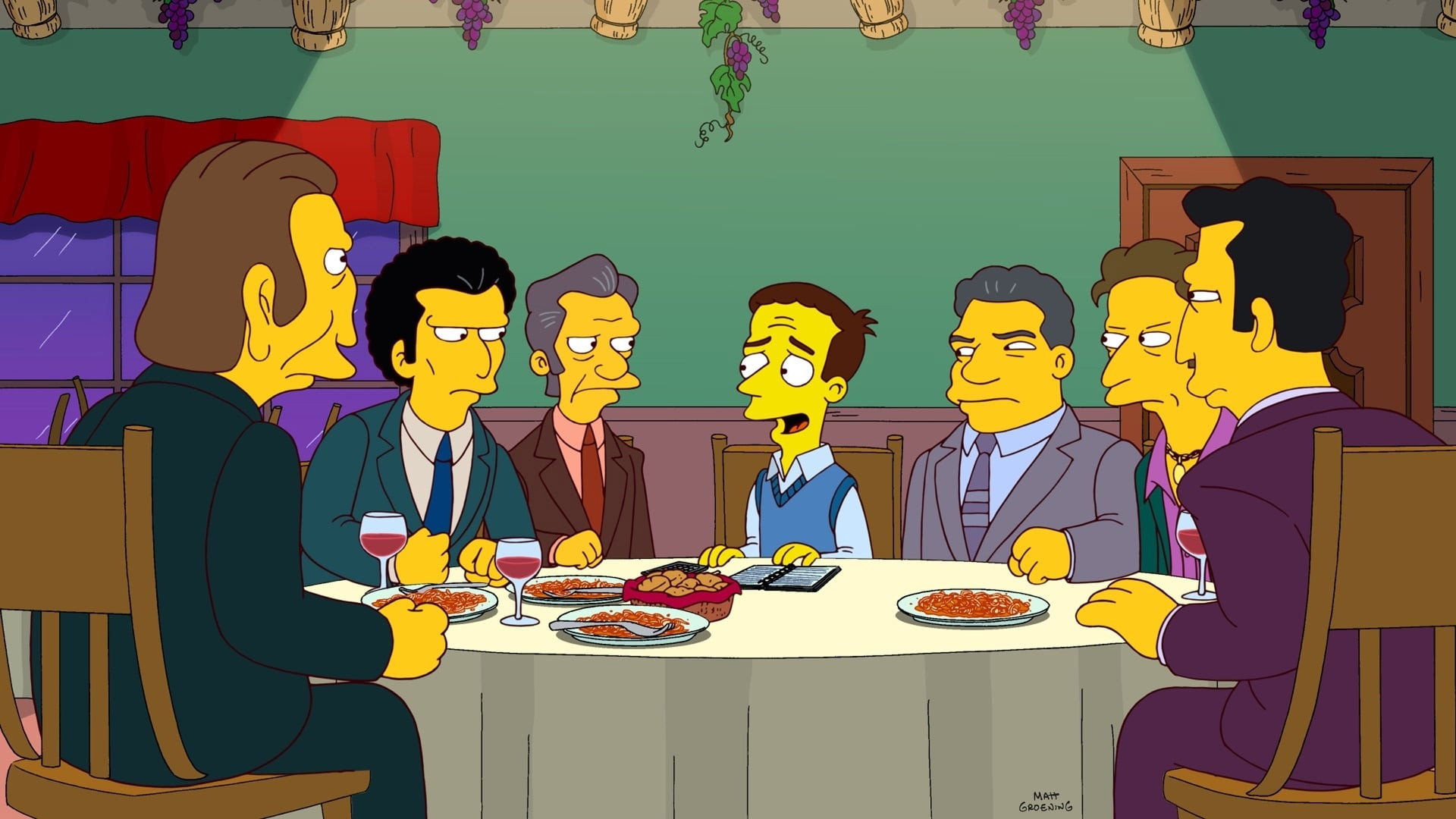 A still from Penny-Wiseguys