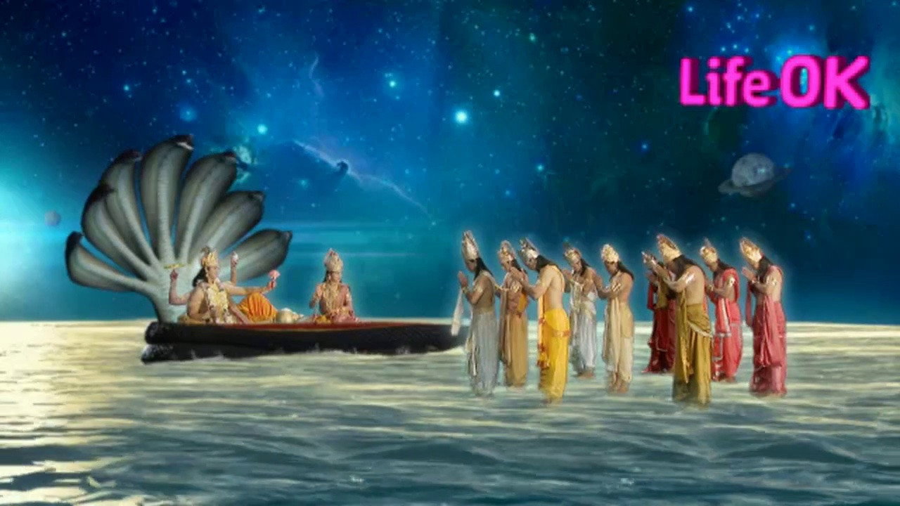 A still from Parvati curses the gods