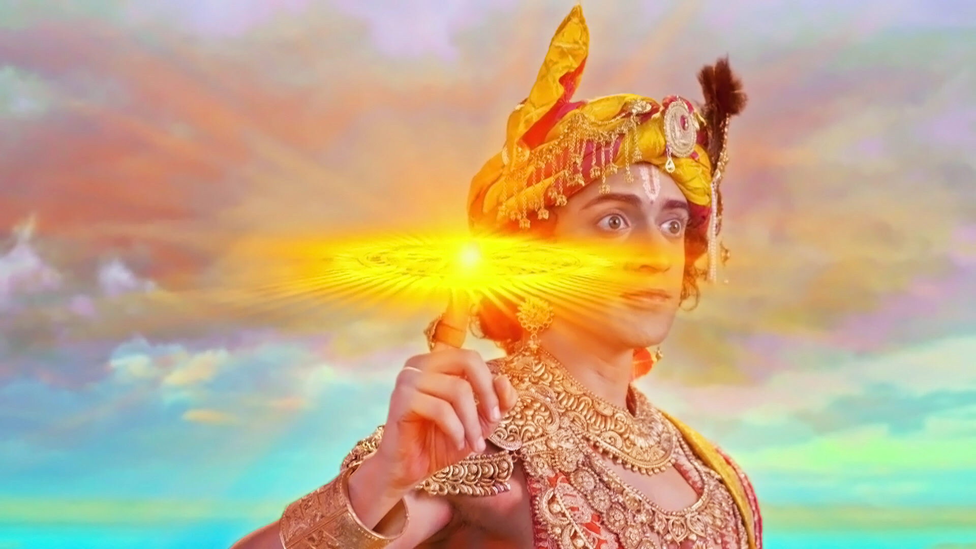 A still from The Wrath of Krishna