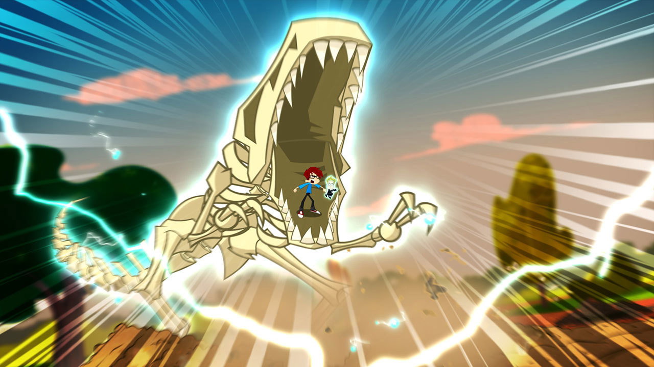 A still from Colossal Fossil