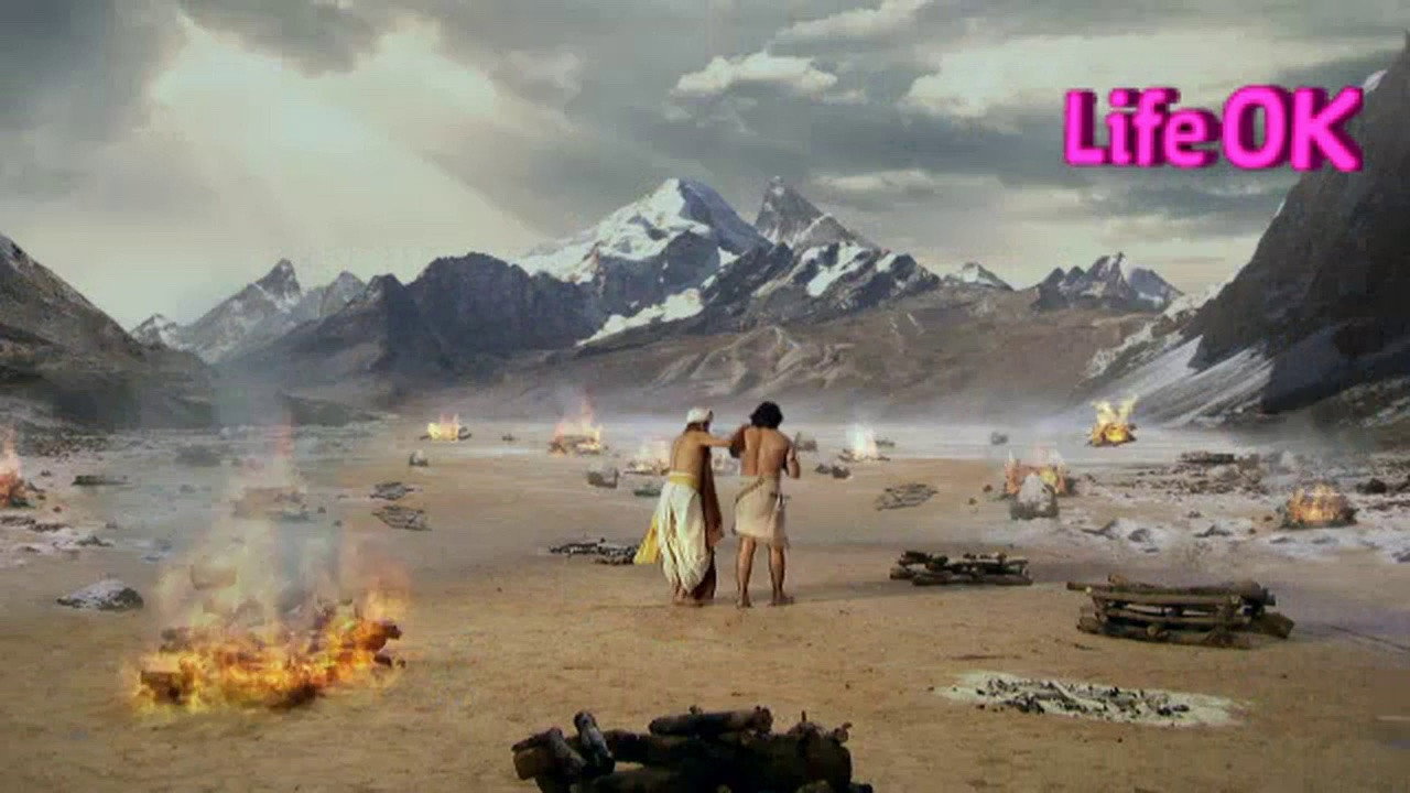 A still from Menavati agrees to the marriage