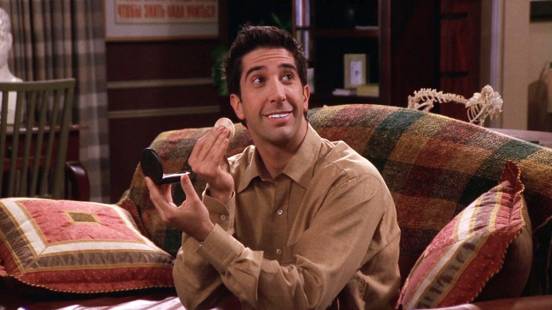 A still from The One with Ross's Teeth