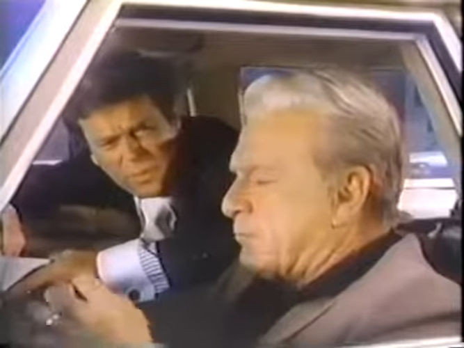 A still from The Late Show Murders
