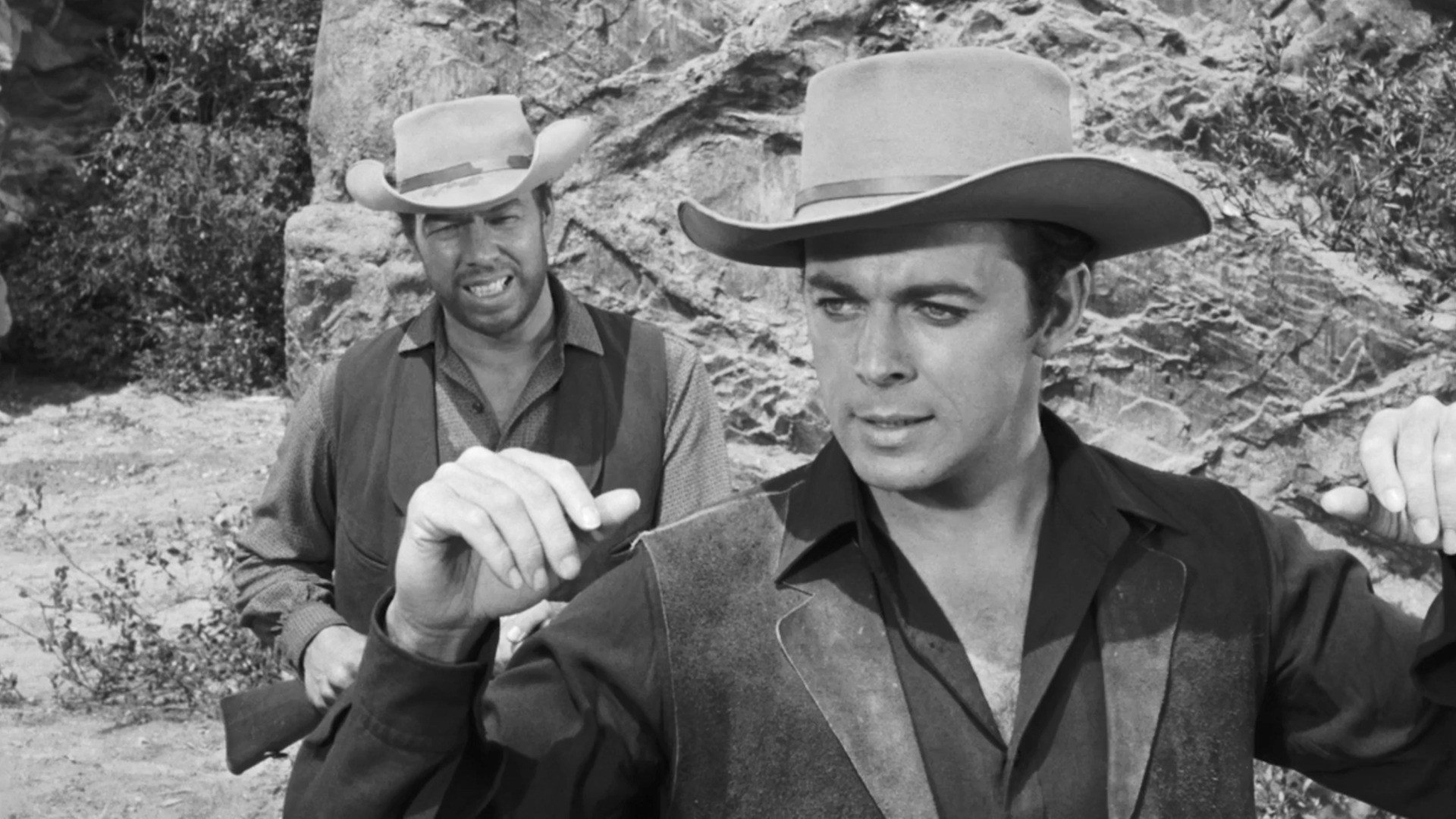 A still from Prisoner of Moon Mesa