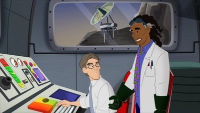 A still from The Alien Invasion of Griffin Rock