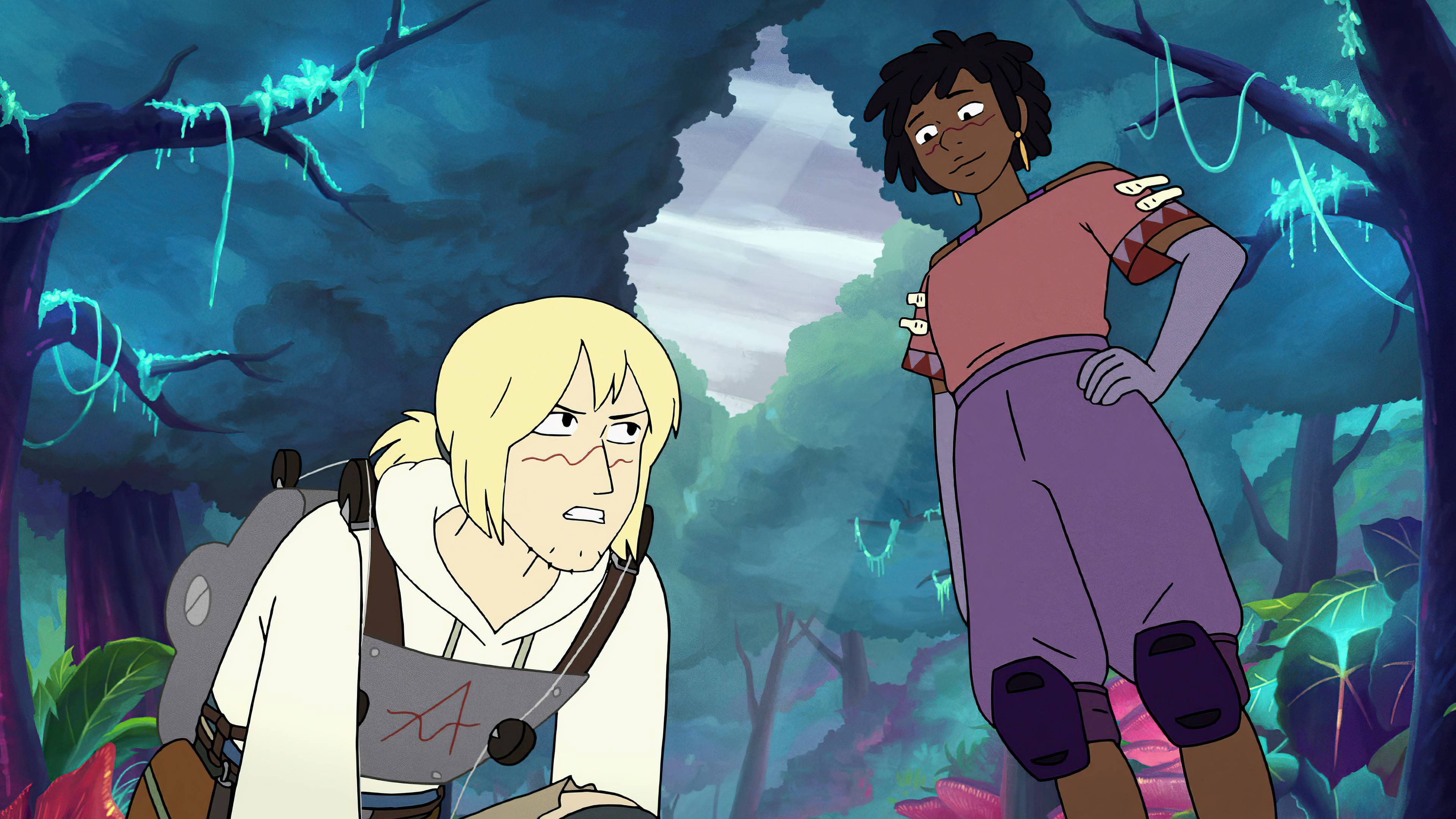 A still from The Jungle Car