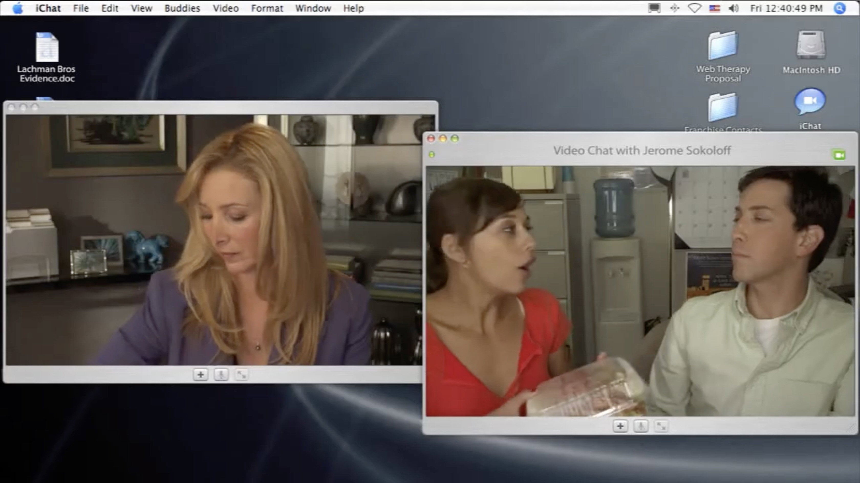 A still from Sibling Ribaldry (3)