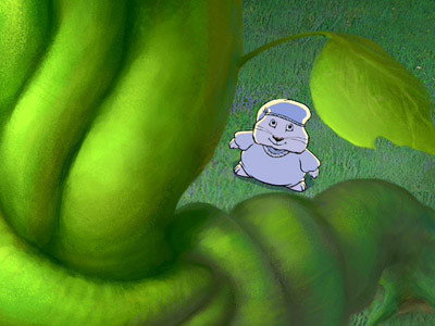 A still from Max & the Beanstalk