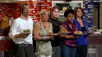 A still from 9 Chefs Compete