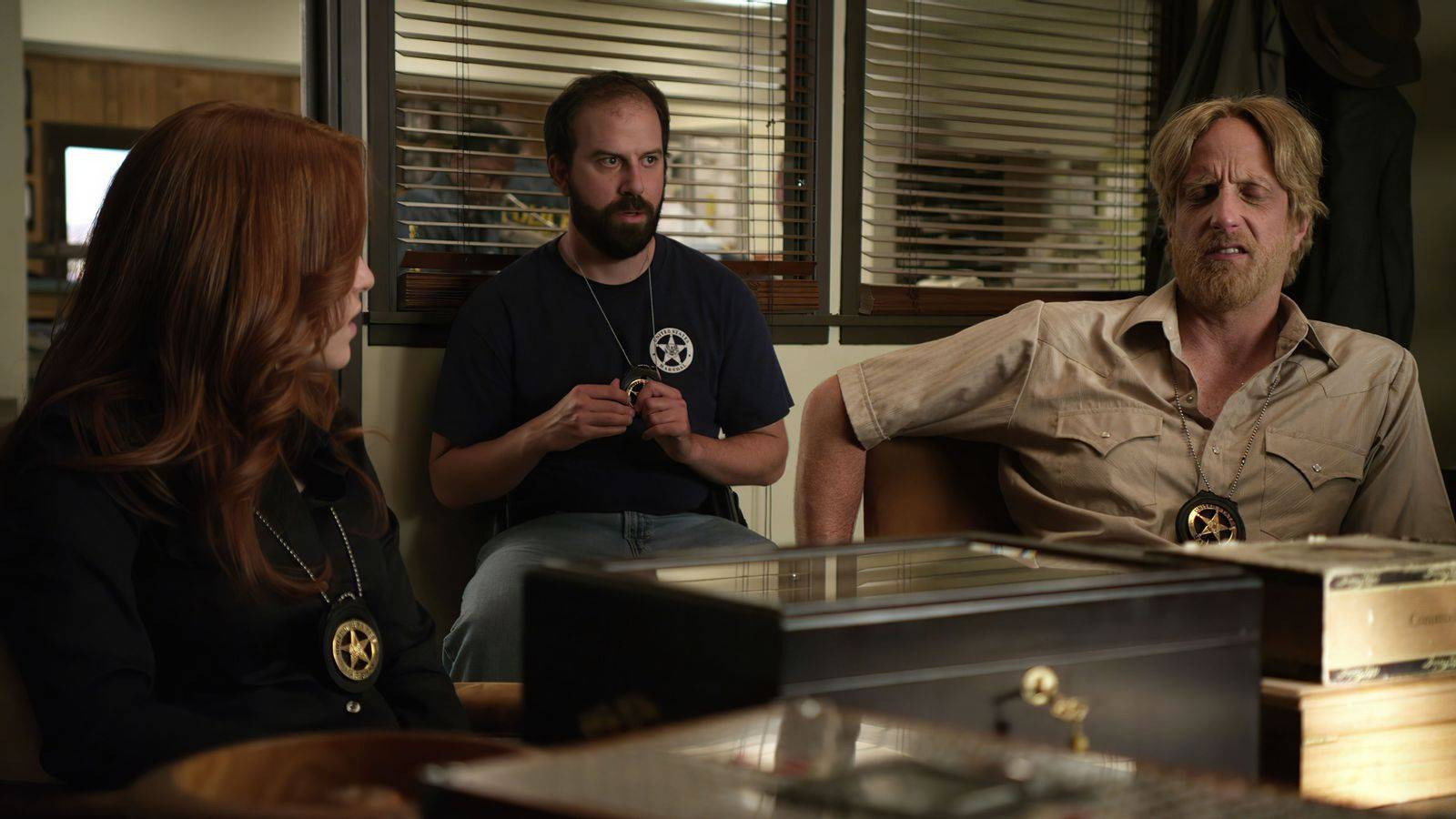 A still from Chris, Susie, Brett, and Malice