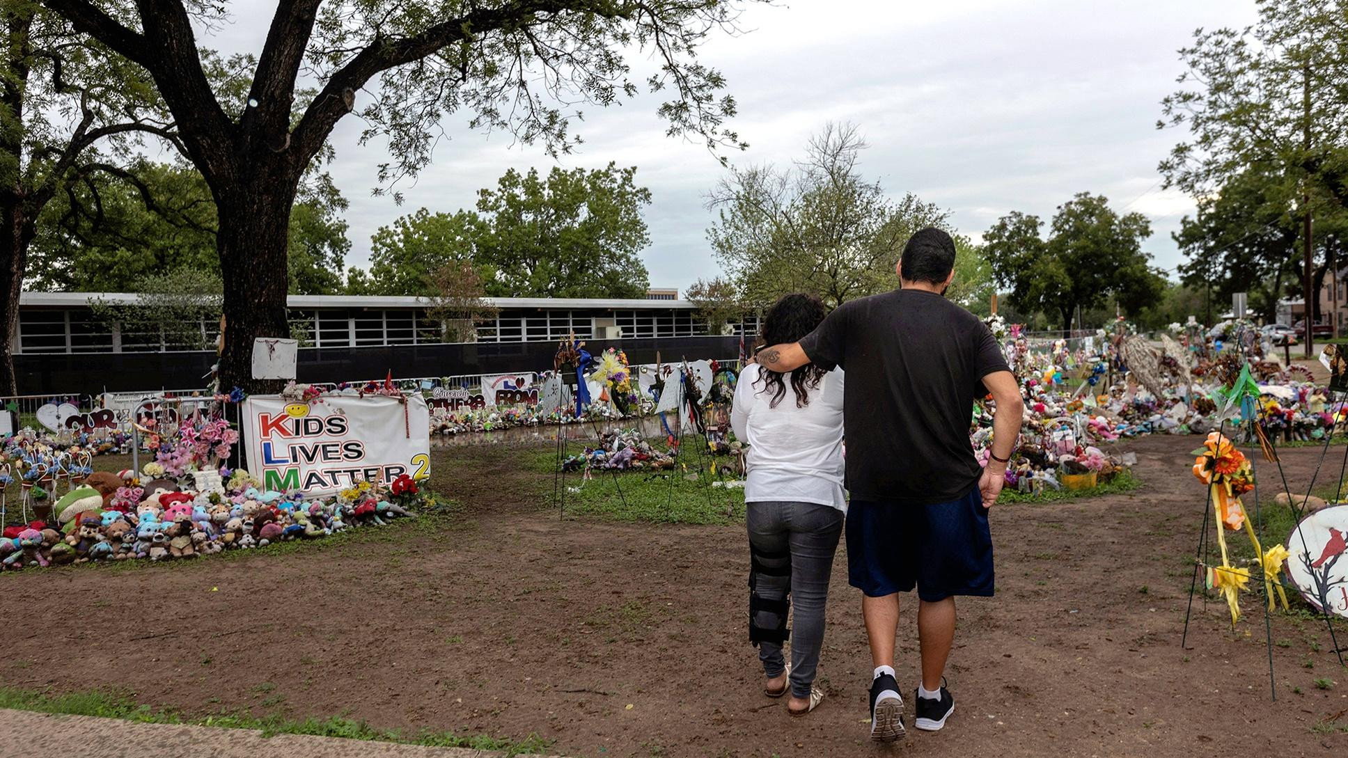 A still from After Uvalde: Guns, Grief & Texas Politics