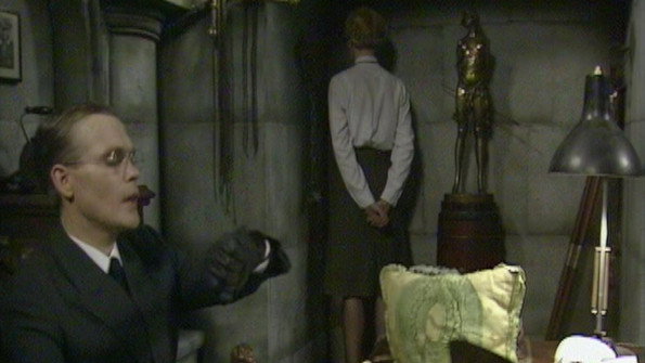 A still from The Policeman Cometh