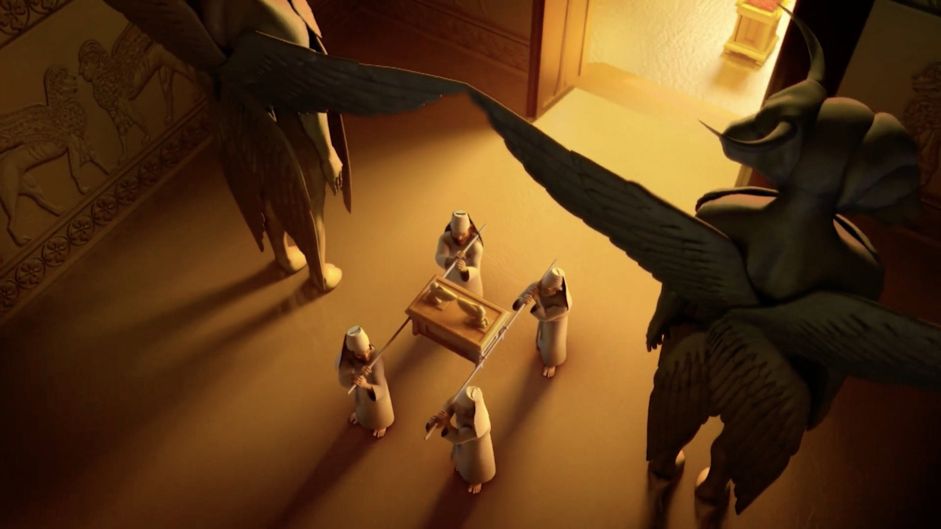 A still from Solomon's Temple