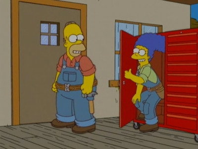 A still from Please Homer, Don't Hammer 'Em