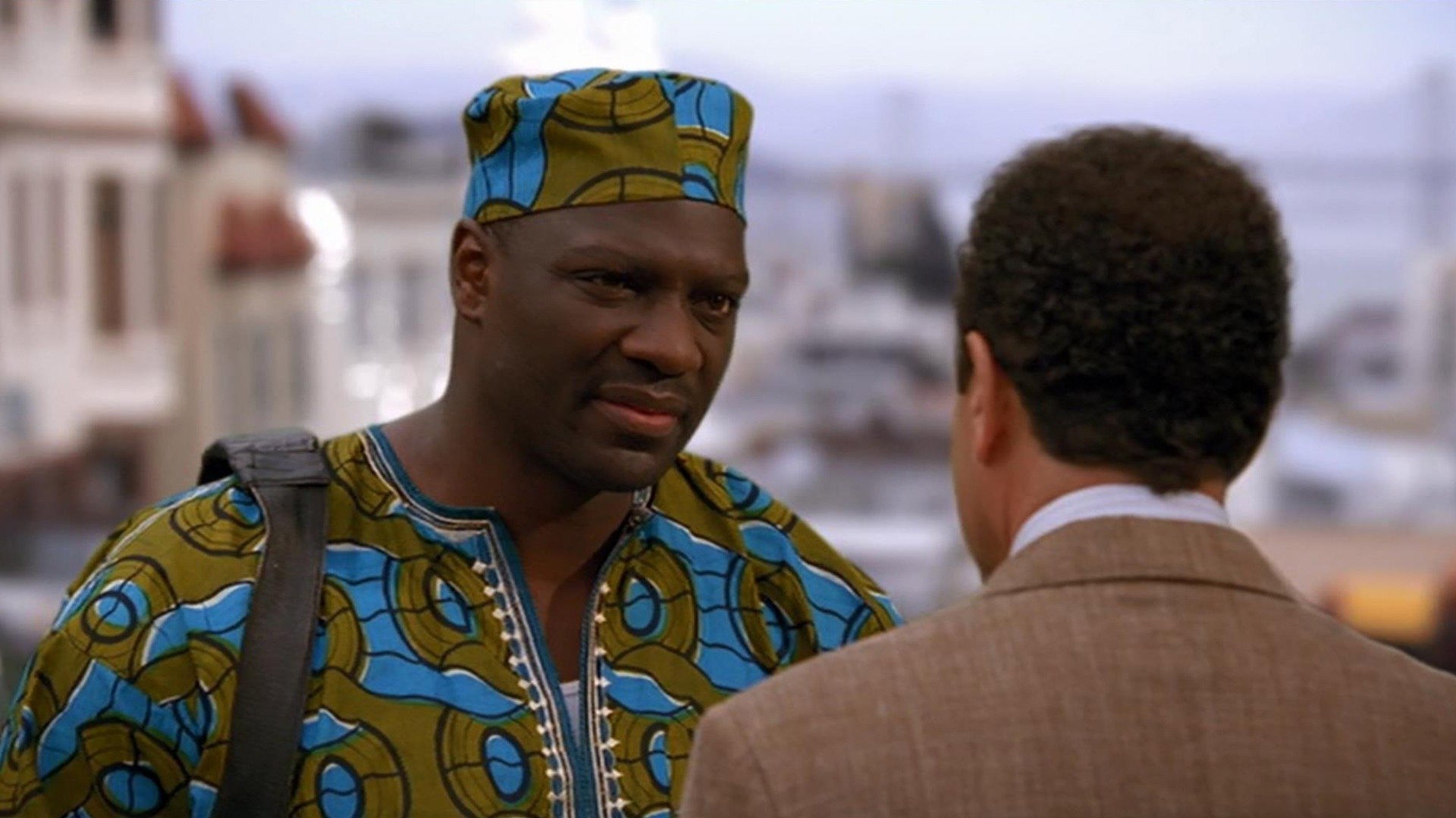 A still from Mr. Monk and the Foreign Man