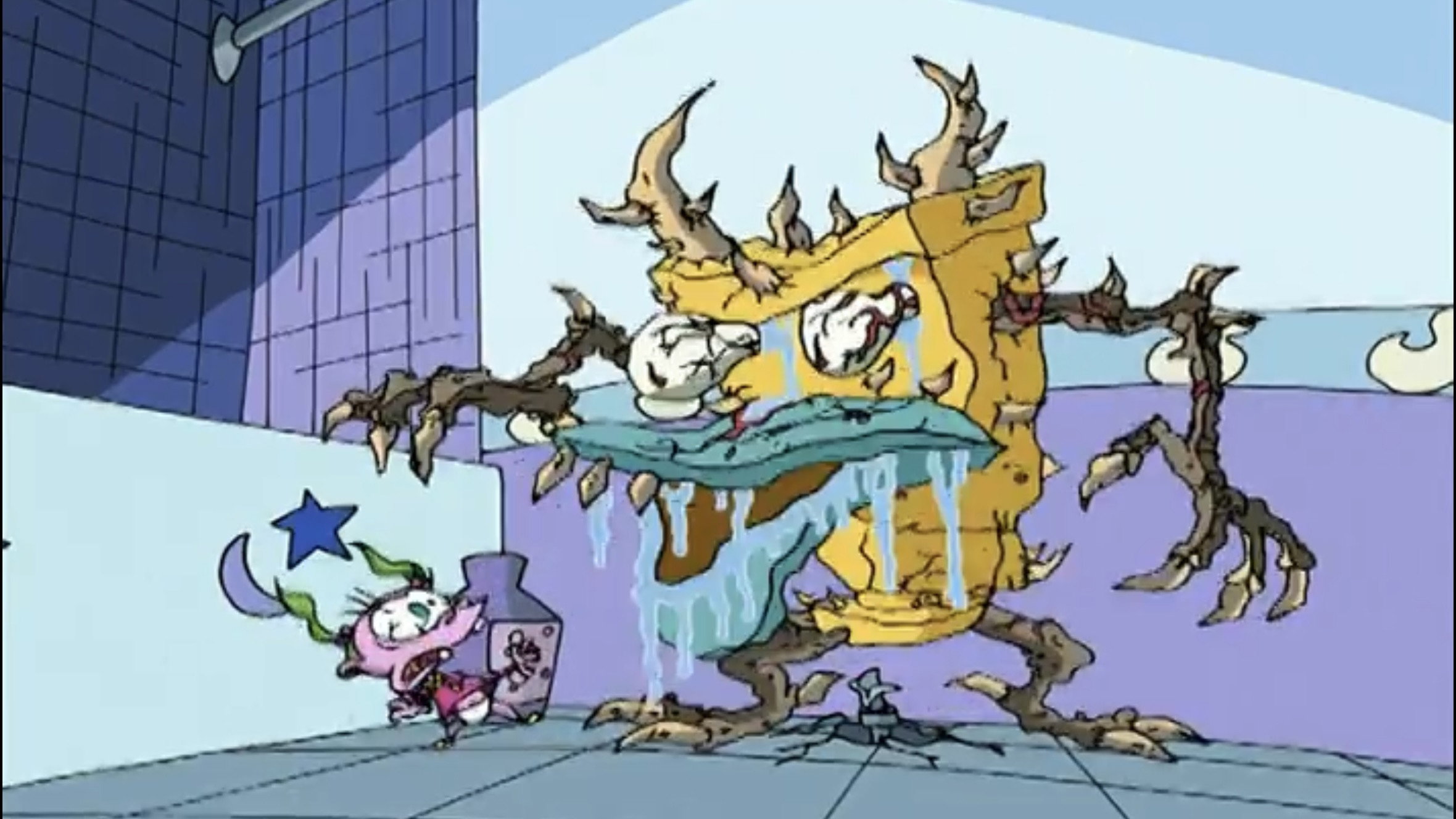 A still from The Potty's Over