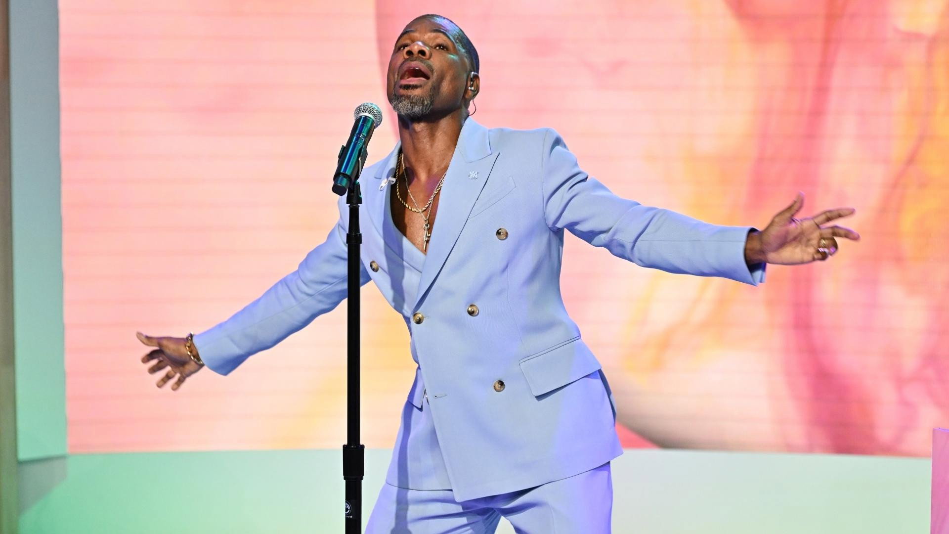 A still from Kirk Franklin