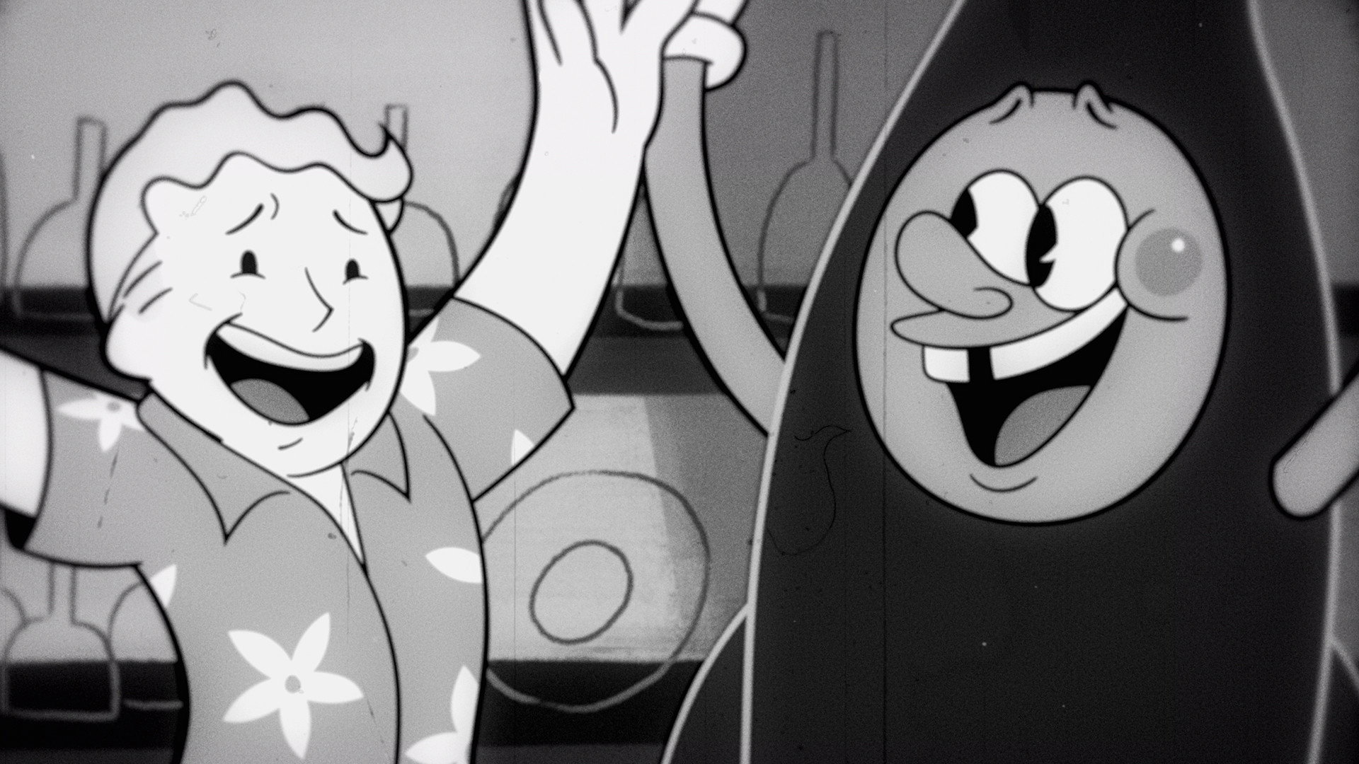A still from Vault Seller's Survival Guide: Meet Me in Coswald!