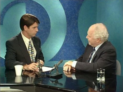 A still from The Art of the Interview