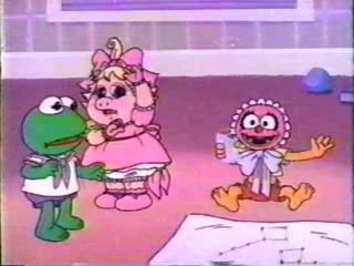 A still from Where No Muppet Has Gone Before